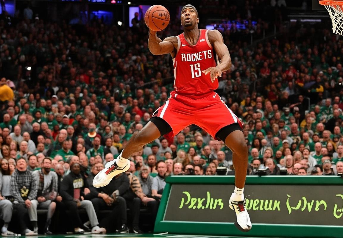 2019 NBA火箭雄鹿巅峰对决：精彩瞬间与战术解析(图1)